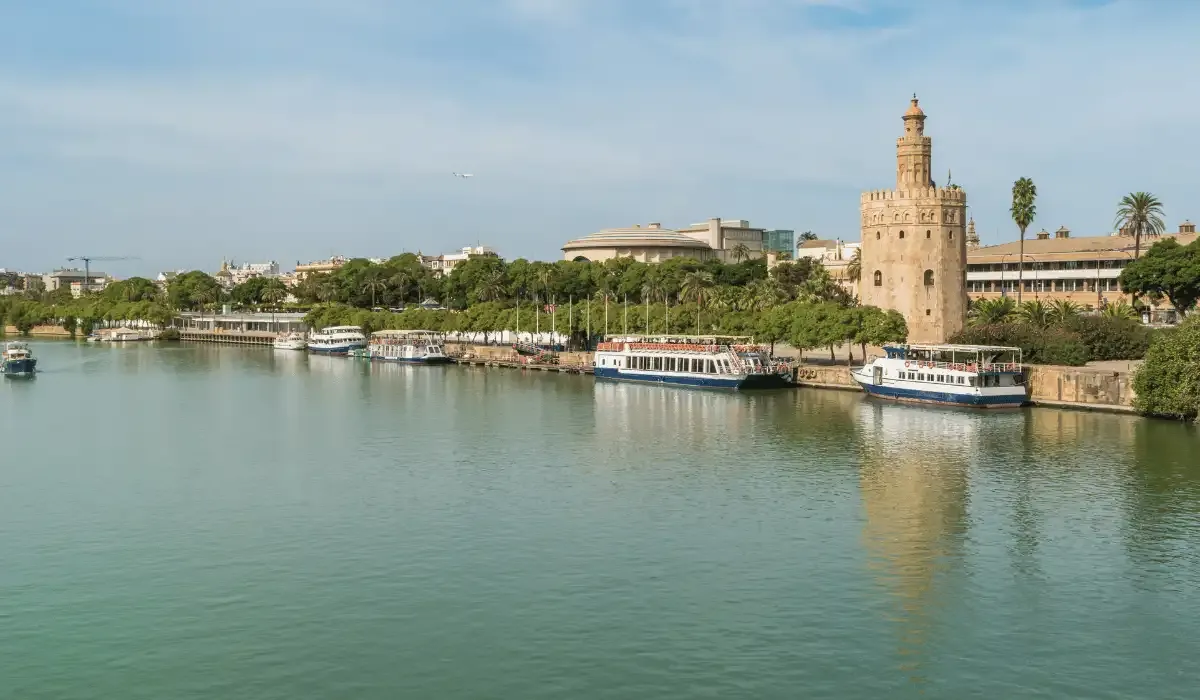 River and Triana Seville